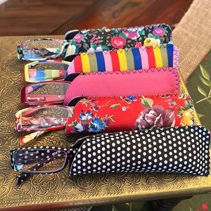 EUC readers +1.00 power set of 5